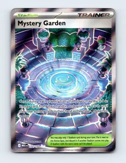NM Mystery Garden 172/132 ME01: Mega Evolution Ultra Rare Pokemon Card - Image 1
