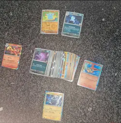 Lot of 89 Pokemon Cards Bundle Holo Reverse Holo Rare - Image 1