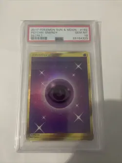2017 Pokemon Sun &Moon Psychic Energy 162/149 PSA 10 GEM MINT Secret Rare Graded - Image 1