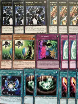 YuGiOh Budget XYZ Link Inzektor Main + Side 55 Card Deck & 7 Card Extra Deck - Image 2