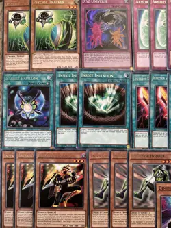YuGiOh Budget XYZ Link Inzektor Main + Side 55 Card Deck & 7 Card Extra Deck - Image 4