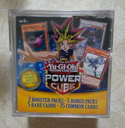 Konami Yu-Gi-Oh! Power Cube Sealed Booster Pack Lot 7 Packs 40 Cards English - Image 1