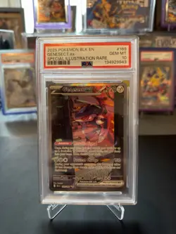 Pokemon TCG Genesect EX 169/086 Black Bolt Special Illustration Rare PSA 10 - Image 1
