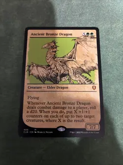 Ancient Bronze Dragon (Showcase) - Commander Legends: Battle for Baldur's Gate - Image 1