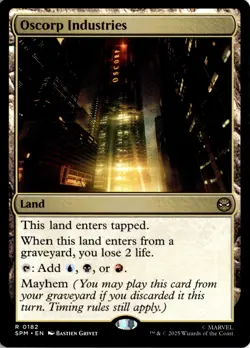 Oscorp Industries R Marvel's Spider-Man 182 Magic The Gathering - Image 1