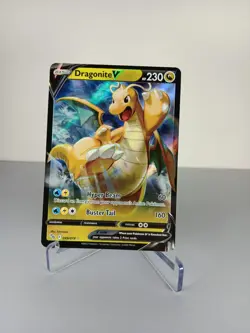 Dragonite V 049/078 - Holo Rare - Pokemon GO - Pokemon Card - NM - Image 1