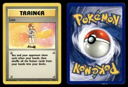 Lass 75/102 Rare Base Set Unlimited Pokemon Card - 6 - Image 1