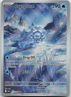 Cryogonal 111/086 Holo Illustration Rare Black Bolt Pokemon NM/M - Image 1