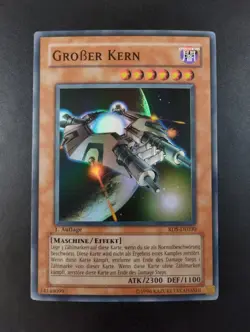 YUGIOH 2004 | BIG CORE | RDS-DE030 | 1ST EDT | GERMAN | EXCELLENT | SUPER RARE - Image 1