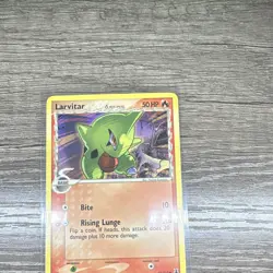 Pokemon TCG Larvitar 73/113 EX Delta Species Reverse Holo English 2005 - Image 1