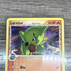 Pokemon TCG Larvitar 73/113 EX Delta Species Reverse Holo English 2005 - Image 2