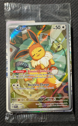 Eevee SVP 173 Holo Black Star Promo Pokemon Scarlet Violet Sealed Pack 2023 - Image 1