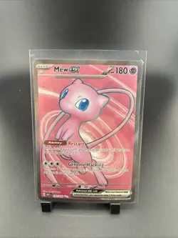 MEW EX 2023 POKEMON SCARLET & VIOLET 151 ULTRA RARE FA 193/165 Q5700 - Image 1