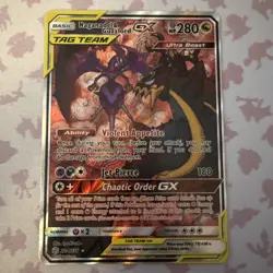 Pokemon TCG Naganadel & Guzzlord GX 224/236 Alternate Art Cosmic Eclipse NM - Image 1