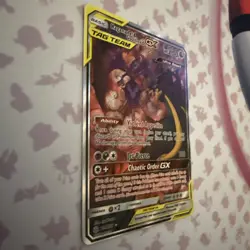 Pokemon TCG Naganadel & Guzzlord GX 224/236 Alternate Art Cosmic Eclipse NM - Image 2