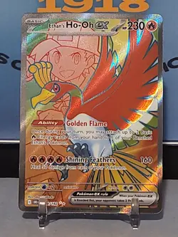 Pokemon 2025 Ethan's Ho-Oh ex 209/182 Ultra Rare Destined Rivals - Image 1