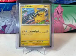Pokemon TCG Pikachu 190 Black Star Promo World Championships 2024 SVP EN 🇬🇧 - Image 1