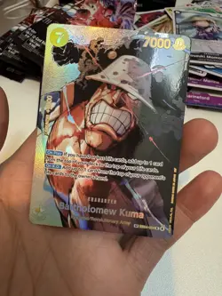 Bartholomew Kuma SP One Piece TCG EB04-054 R English OP-16 The Time of Battle - Image 1