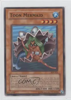 Toon Mermaid Unlimited YuGiOh Starter Deck Pegasus #SDP-023 2003 READ - Image 1