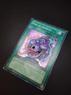 YUGIOH 2005 | POT OF AVARICE | EEN-EN037 | 1ST EDT | EXCELLENT - VERY GOOD - Image 3