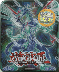 Yu-Gi-Oh! Galaxy-Eyes Photon Dragon Tin Limited Edition (CT08) New & Sealed - Image 1