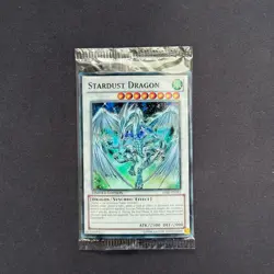 YuGiOh Stardust Dragon SHSP-ENSE1 Sealed Promo Pack - Image 1