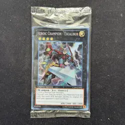 YuGiOh Heroic Champion - Excalibur CT09-EN002 Factory Sealed Promo Pack Secret - Image 1
