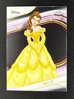 Belle 2025 Topps Chrome Disney Base #125 Beauty and the Beast - Image 1