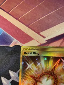 Beast Ring 141/131 Forbidden Light LP/MP Pokemon TCG Sun and Moon - Image 4
