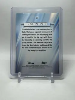 Topps 2026 Topps Chrome Disney Wardrobe #39 Beauty and the Beast 001/150 - Image 2