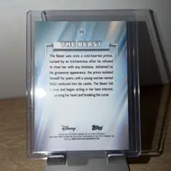 2026 Topps Chrome Disney The Beast Blue Wave Refractor /150 - Image 2