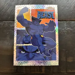 Beast 2025 Topps Finest X-Men '97 Remember It #RI-6 Insert - Image 1
