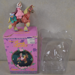 1991 Disney’s Beauty and The Beast “Christmas Belle” Enesco Christmas Ornament - Image 1