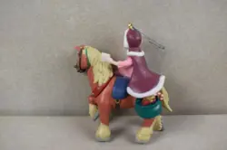 1991 Disney’s Beauty and The Beast “Christmas Belle” Enesco Christmas Ornament - Image 3