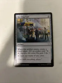MTG Marvel Spider-Man Hot Dog Cart #164 Magic the Gathering LP ml - Image 1