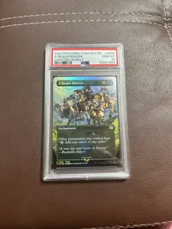 A Realm Reborn Borderless Chocobo Track Foil Final Fantasy MTG PSA 10 - Image 1