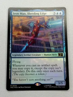 Iron Man, Bleeding Edge 626 Commander: Marvel Super Heroes Foil NM - Image 1