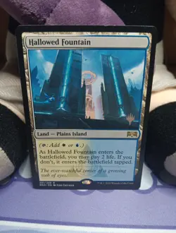 MTG Hallowed Fountain Ravnica Allegiance Card 251/259 Regular Rare Promo - Image 1