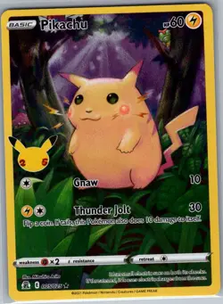 Pikachu 005/025 Celebrations - Pokemon Card - NM - Image 1