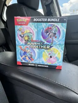 Pokemon TCG Scarlet & Violet Journey Together Booster Bundle Box 6 Packs English - Image 1