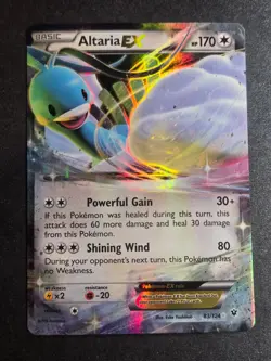 Altaria EX 83/124 NM Fates Collide Holo EX Rare Pokemon - Image 1