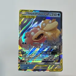 The Pokemon Company Slowpoke & Psyduck GX 35/236 Sm-Unified Minds TAG TEAM Holo - Image 1