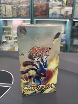 2014 Japanese Pokemon Card Game XY3 Rising Fist 1st Edition Box - Image 1