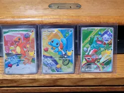 Pokemon First Partners Kanto Partners Set Charmander Bulbasaur Squirtle - Image 1