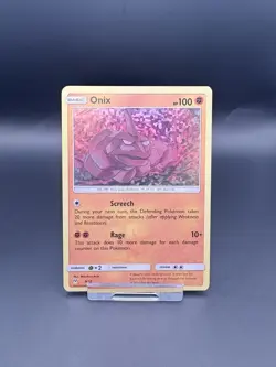 Onix - 9/12 Holo Promo McDonald's Promos 2019 009/012 NM Pokemon TCG Card - Image 1