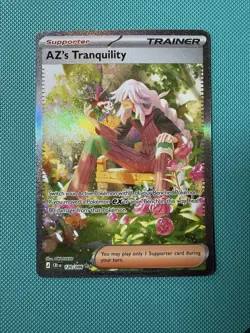 AZs Tranquillity Pokemon TCG 120/086 SIR Chaos Rising English pack fresh - Image 1