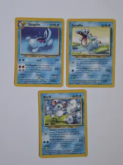 Pokemon Neo Destiny and Genesis Lot (15 Cards) - Jigglypuff Marrill Totodile - Image 3