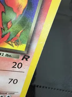 Dark Charmeleon 32/82 Pokemon Card TCG Team Rocket W Stamp Promo WoTC MP - Image 3
