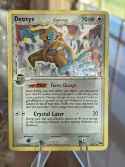 Deoxys Delta Species POP Series 4 Holo Rare 2/17 2006 English 70 HP Damaged DMG - Image 1
