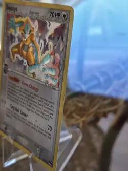 Deoxys Delta Species POP Series 4 Holo Rare 2/17 2006 English 70 HP Damaged DMG - Image 3